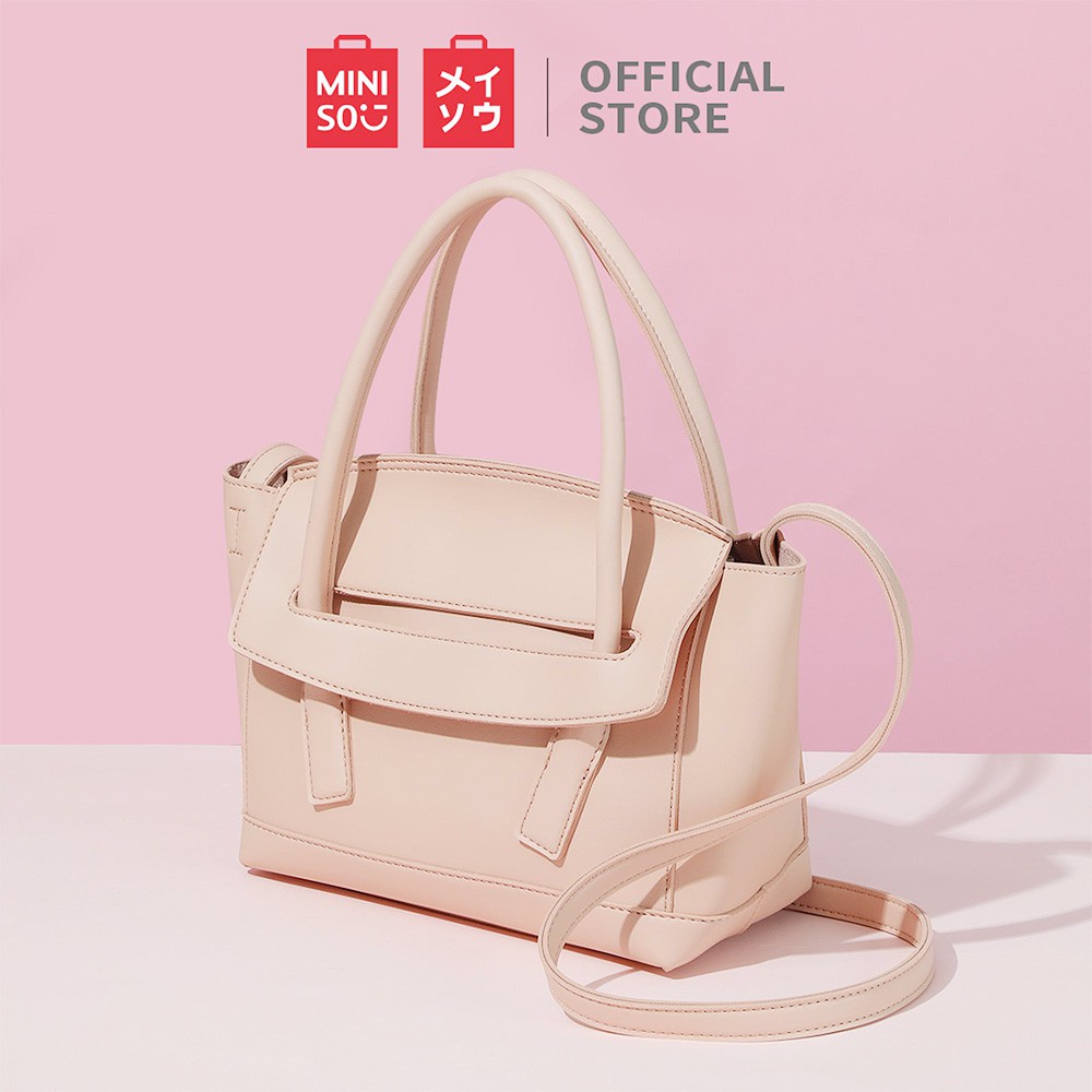 MINISO Tas Selempang Wanita Sling Bag Crossbody Bag  Kain Lucu Mini Kecil Shoulder Bag 2 size