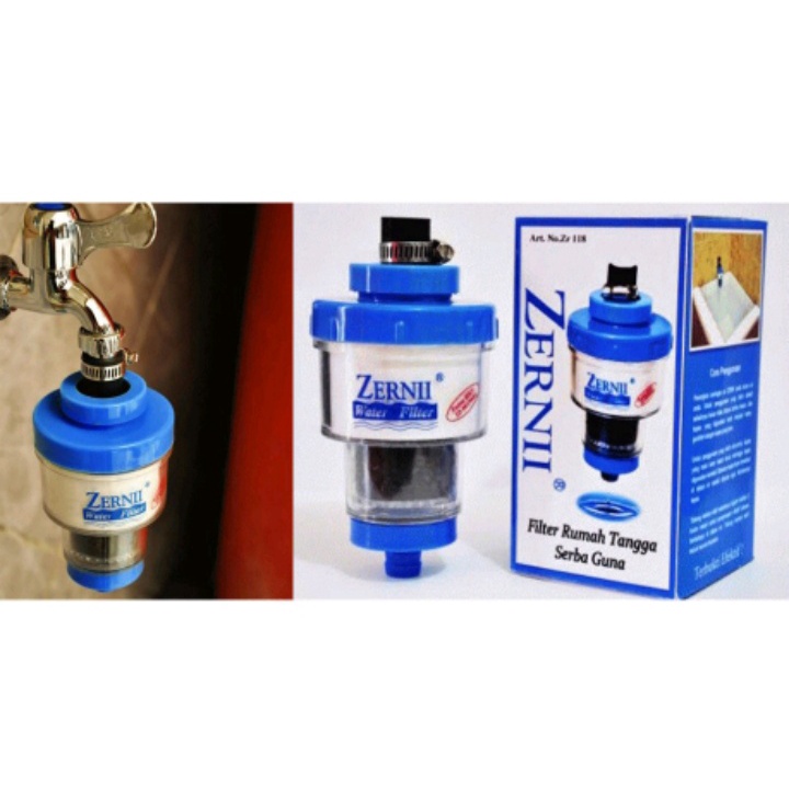 [BISA COD] Alat Penjernih Air Zernii Water Filter Saringan Air Filter Air Saringan Kran Air Penyaring Air