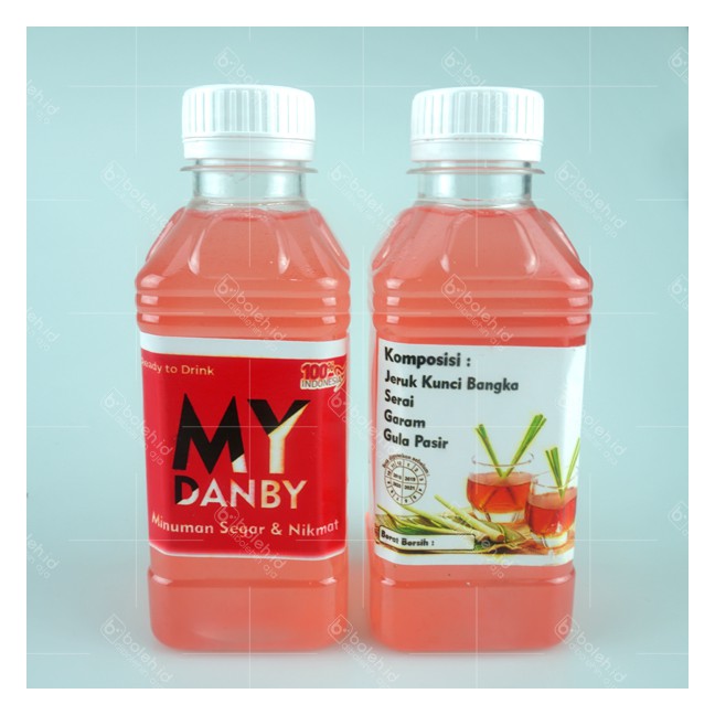 

Minuman Jeruk Serai My Danby Oleh-Oleh Khas Bangka Belitung