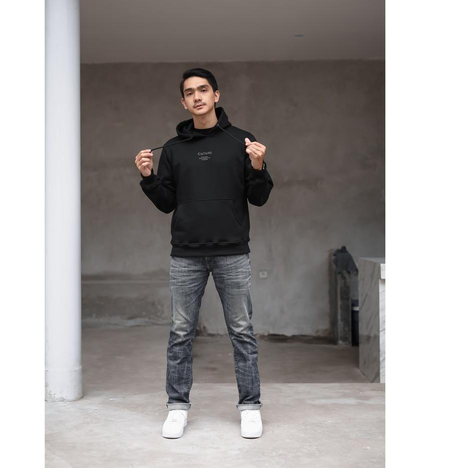 Terlaris.. CULTURE BASIC | HOODIE BLACK OG