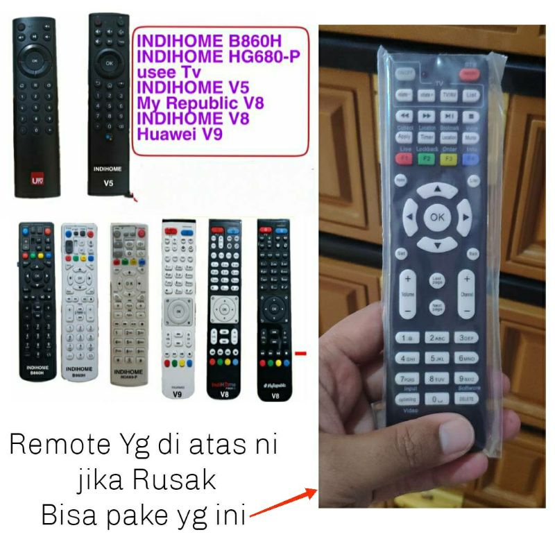 Remote Remot ZTE V5 pasti bisa dan cocok B860H v5
