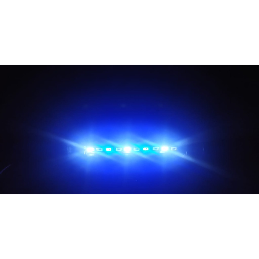 Lampu aquarium 20 cm bisa berubah warna (3 Mode)