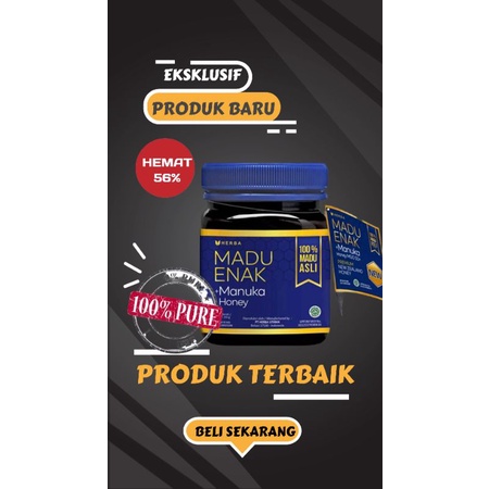 

MADU ENAK MANUKA HONEY 250 GR Original