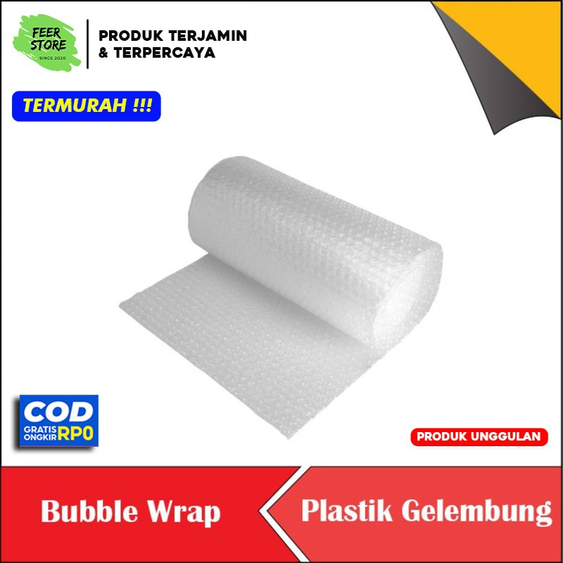 

BUBBLE WRAP ROLL 50M X 1,25M HITAM