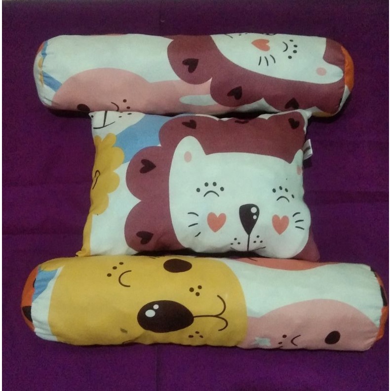 [ SQUISHY ] BANTAL GULING BAYI KARAKTER MURAH [ SARUNG BANTAL ]