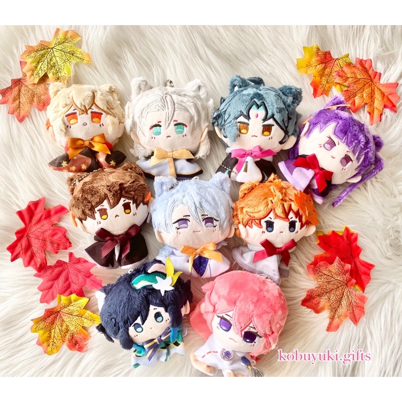 Genshin Impact Keychain Plushie Doll merchandise xiao venti childe