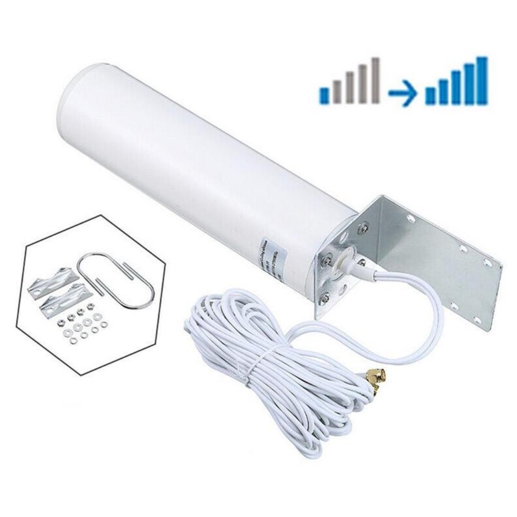 Antena Eksternal 3G 4G LTE Modem Orbit Star 2 28dBi Konektor SMA Outdoor 5 Meter Home Router Huawei B310 / B311 / B315