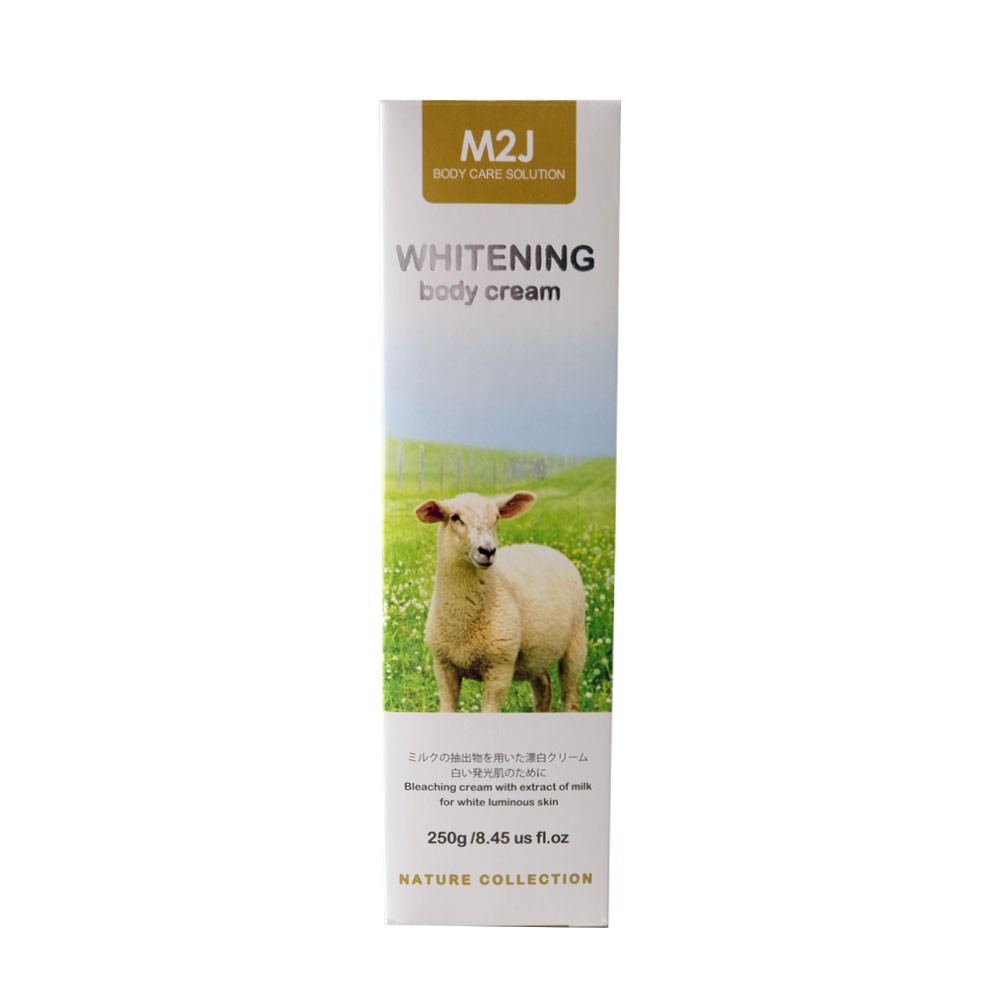 M2J Whitening Body Cream With Milk