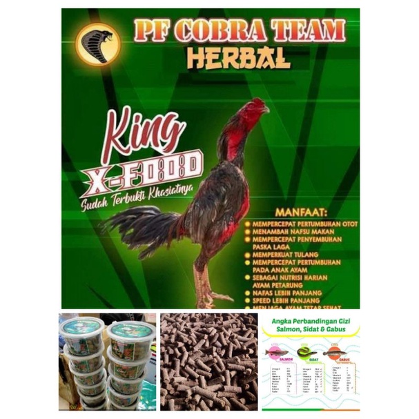 JAMU AYAM ADUAN JAMU AYAM HERBAL KING X FOOD MULTIVITAMIN AYAM ADUAN FOODING AYAM ADUN