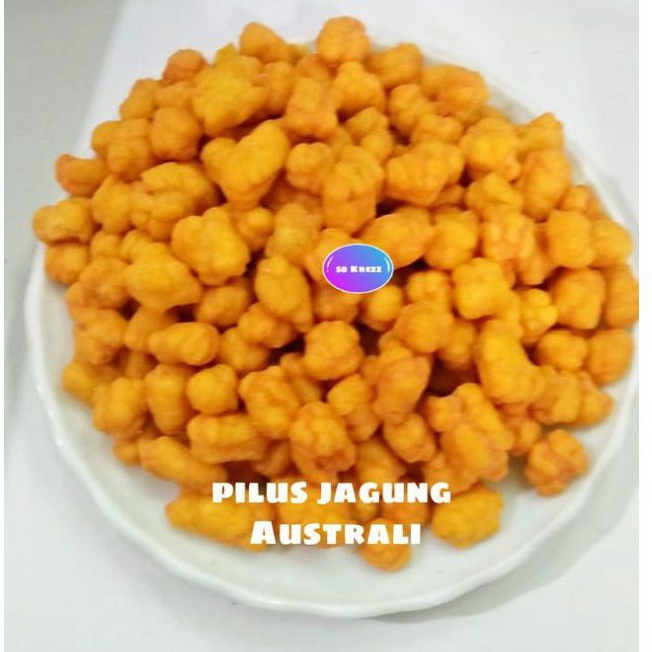 

pilus jagung Australi 250gram/pilus jagung sedap/pilus jagung murah/pilus jagung gurih