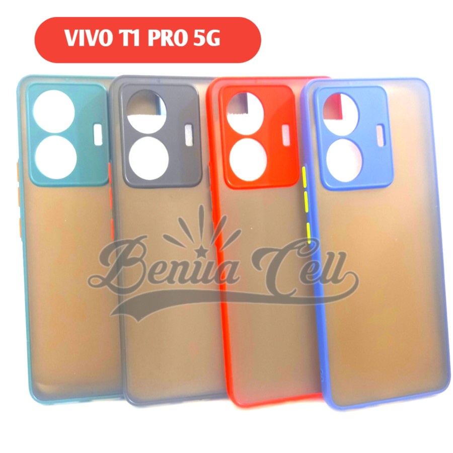 CASE  FOR VIVO T1 PRO 5G - CASE MATTE FULL COLOUR FOR VIVO T1 PRO 5G