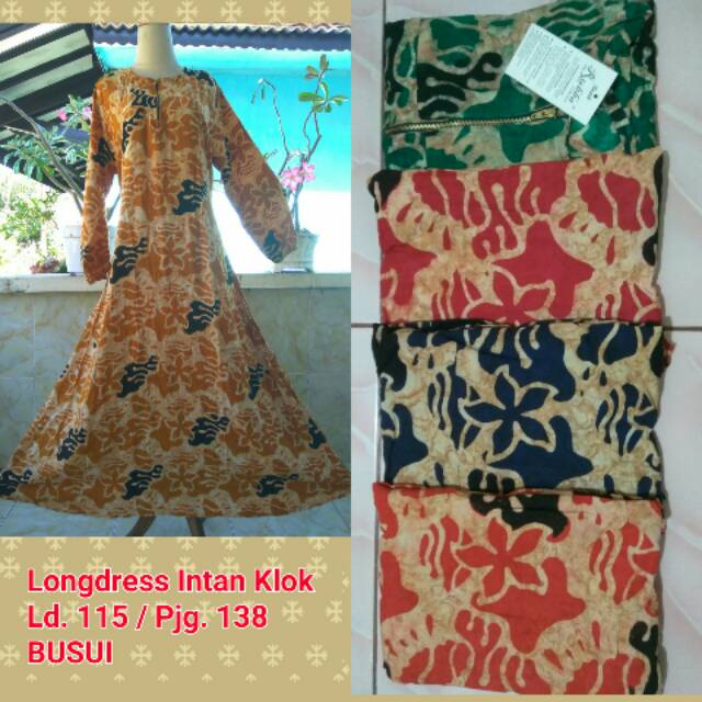 LONGDRESS BATIK PEKALONGAN