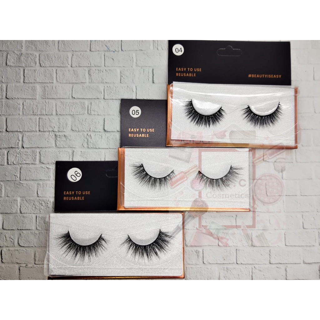 * NCC * Salsa Bulu Mata Premium Faux Eyelashes Prettier Eyes Easy Yo Use