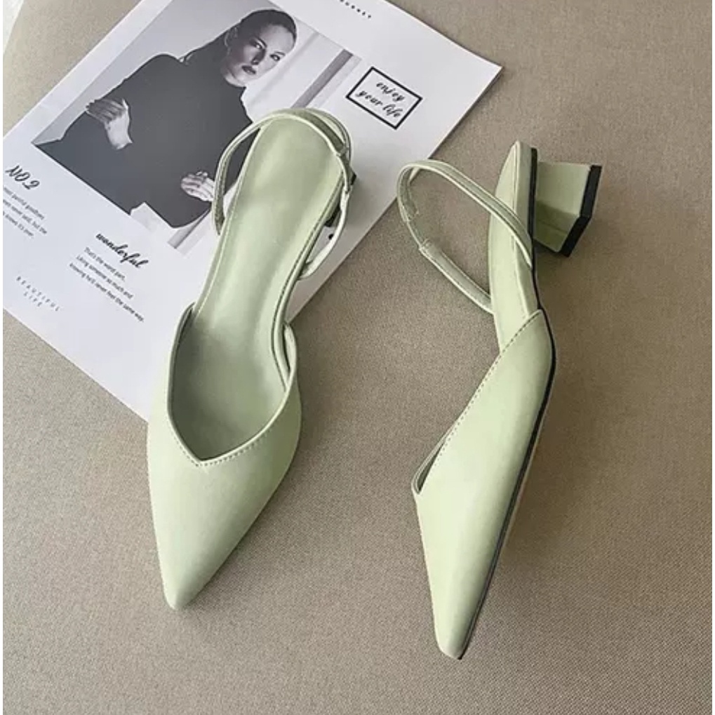 Sandal Wanita Sandal Tali Belakang Klasik Story 0927 0028