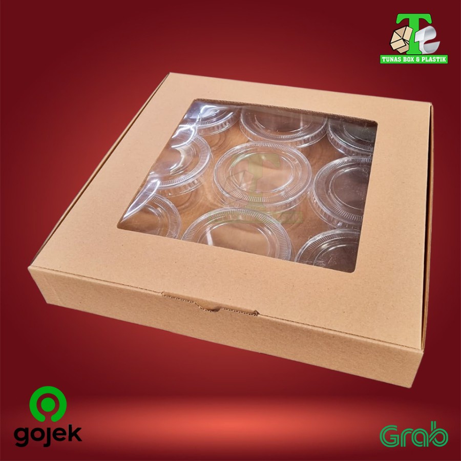 

Kardus Box Pizza Serbaguna | Karton Die Cut | Uk. 30x30x5 cm