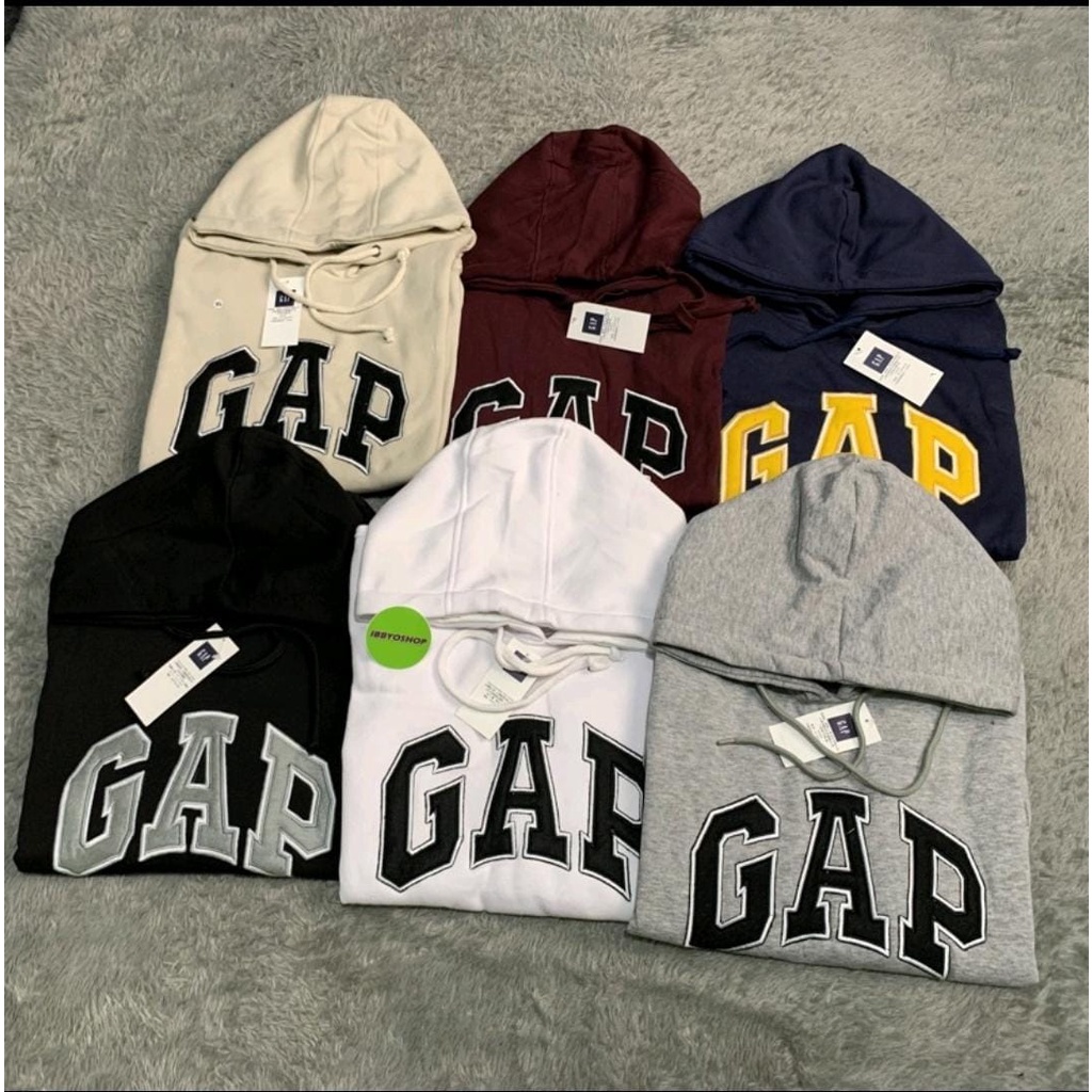 [COD] Jaket GAP - Hoodie GAP - Sweater GAP -Sweater Hoodie GAP Texs Bordir Original Distro Untuk Pria Dan Wanita Bahan Tebal