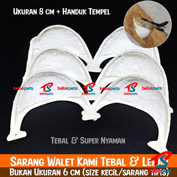 SARANG BURUNG WALET IMITASI PALSU MANGKOK CETAKAN PLASTIK FAKE NEST