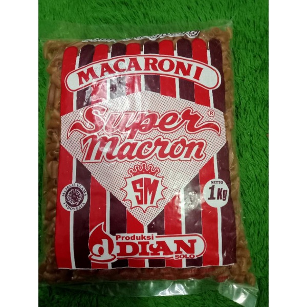 Jual Makaroni Mentah Goreng Cap Super Macron Isi Kg Shopee Indonesia