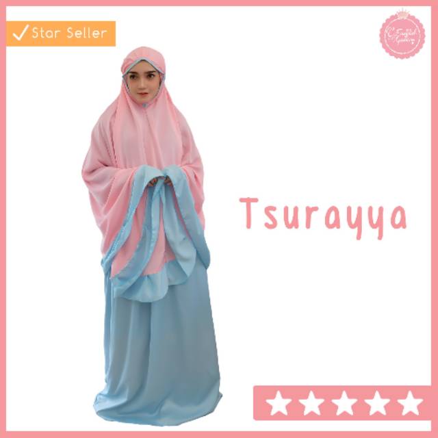 Mukena Royal Satin Dewasa Tsurayya Polos By Fadilah Gallery
