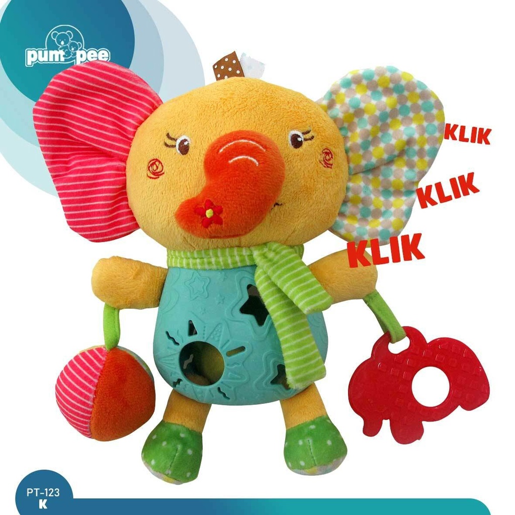 PUMPEE SOFT PLASTIC TOY / MAINAN ANAK