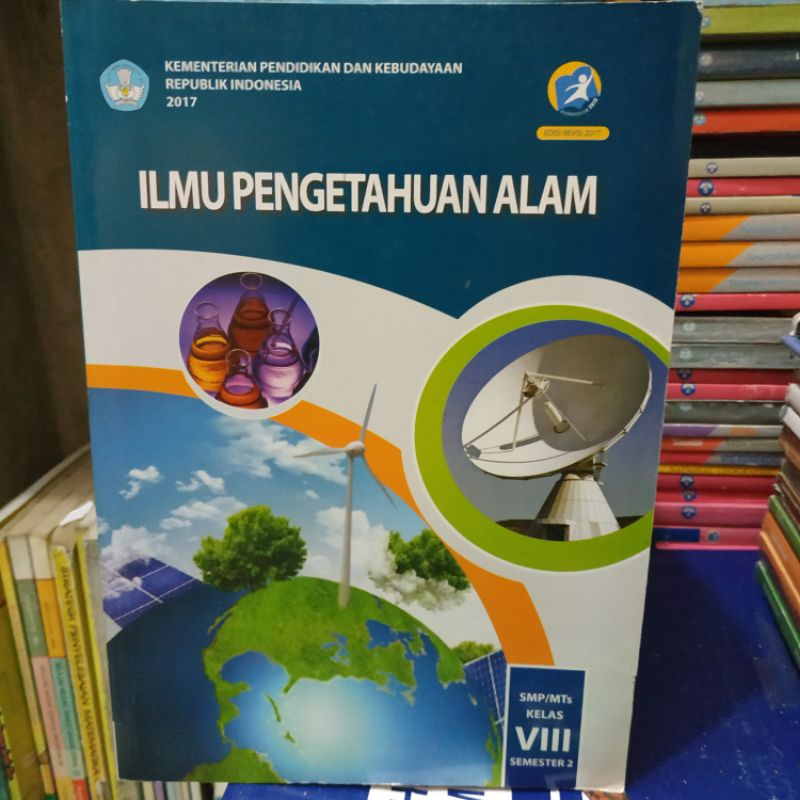 buku IPA kelas 8 SMP Mendikbud semester 2