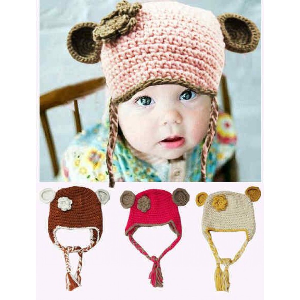 Topi rajut kuping