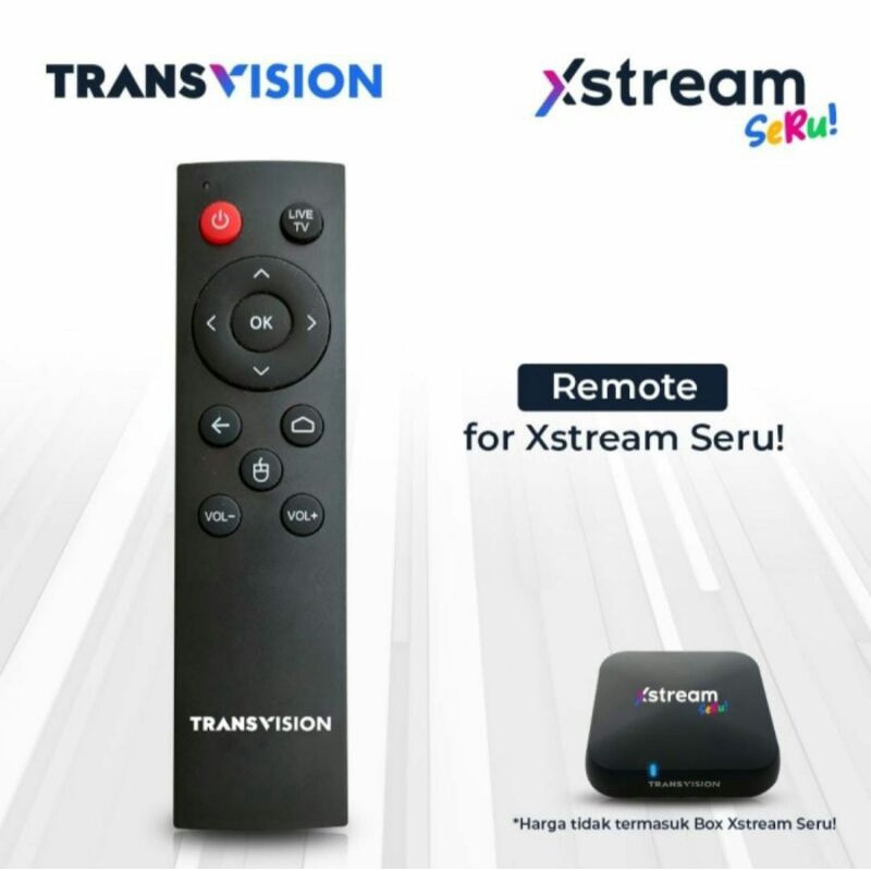 remote android tv box xstream seru 8gb dan 16gb
