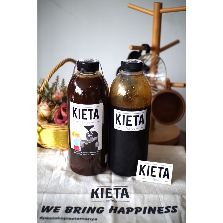 

Kieta Roastery - Paket Espresso Cair / Konsentrat 1 Liter + Gula Aren 1 Liter