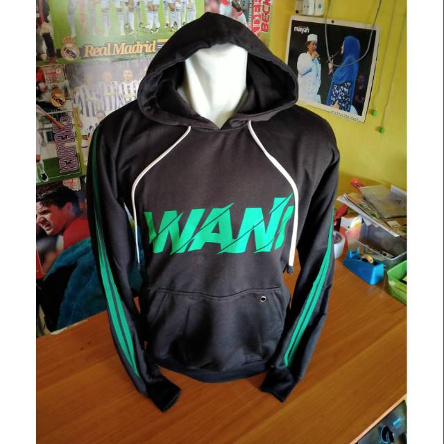 Jaket Hoodie Sweater Persebaya Surabaya Wani Hijau Hitam Bonek Bonita