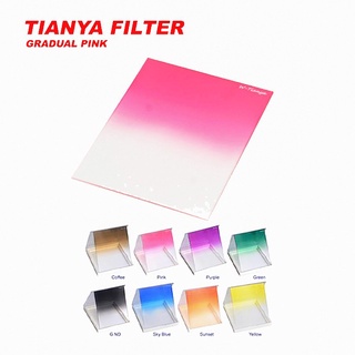 Tianya Gradual Pink Filter - Kompatibel dengan Cokin P Series