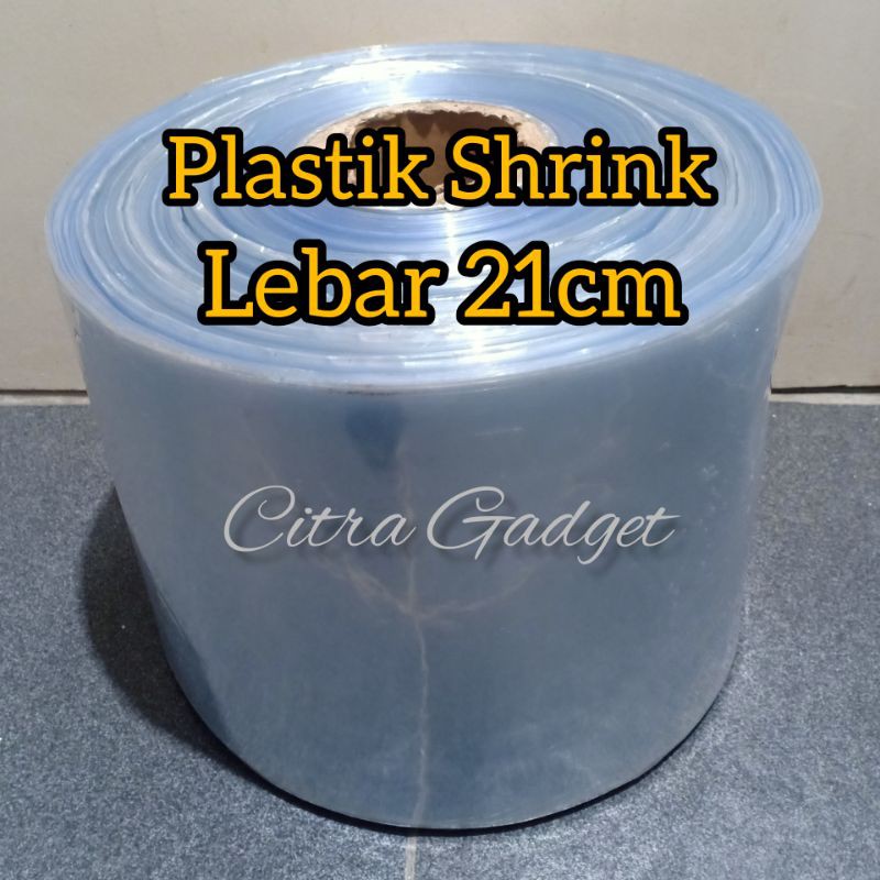 plastik Shrink 21cm roll besar