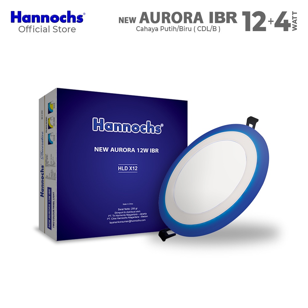 Hannochs New Aurora 12 Watt IBR CDL - Cahaya Putih