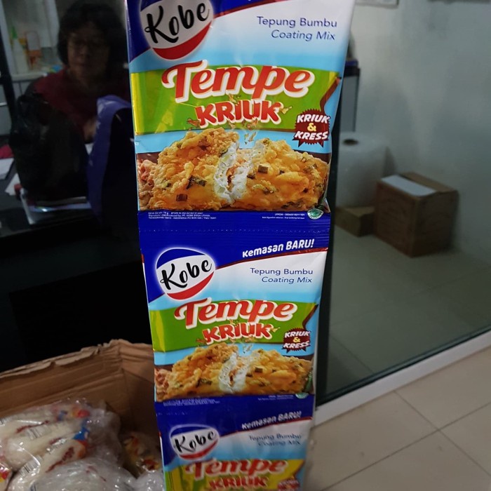 

D02D1 Tepung Kobe Tempe Kriuk 75Gr (Minimal 1 Renceng : 10Bungkus) Da01D100