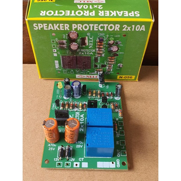 Kit Speaker Protector  Stereo 10Amper Nelc N-056