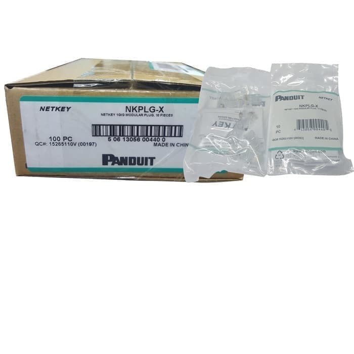 Panduit RJ45 Cat.6 Isi 100 Pieces (SP688-C)