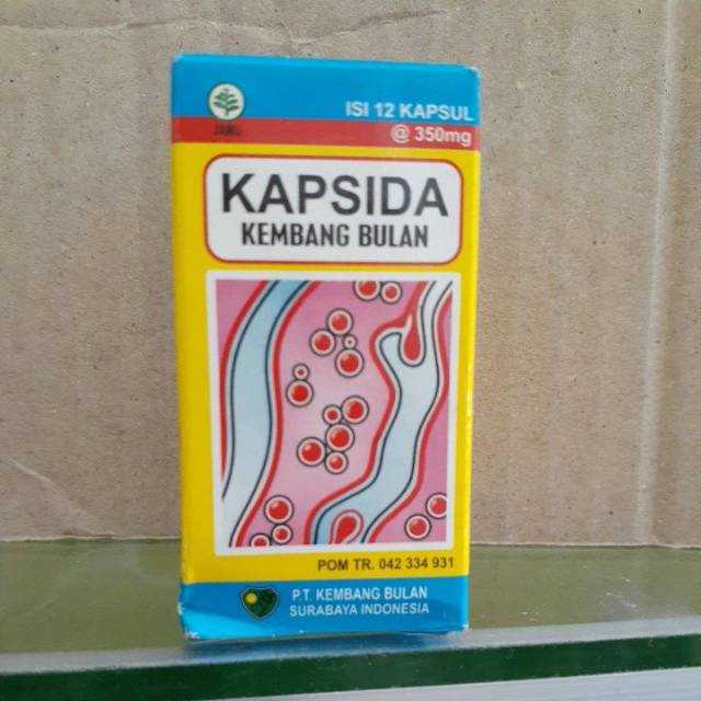 

KAPSIDA KEMBANG BULAN ISI 12 KAPSUL @350mg