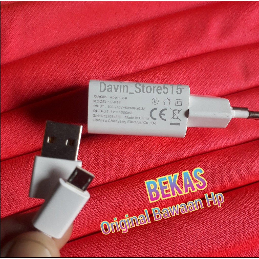 Charger Xiaomi  Note5A Redmi6A Redmi5A ORI bawaan hp