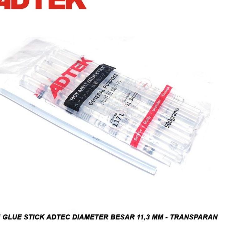 

Update! glue gun Stick Refill 500gr 30cm x 11.3mm Besar Lem Bakar 500 gr ,,