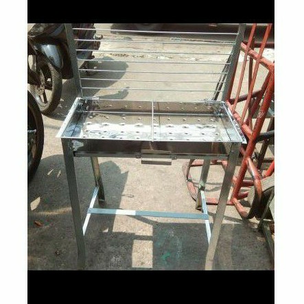 Bakaran Arang Stainless Steel / Panggangan Sate,Ayam,Ikan dll