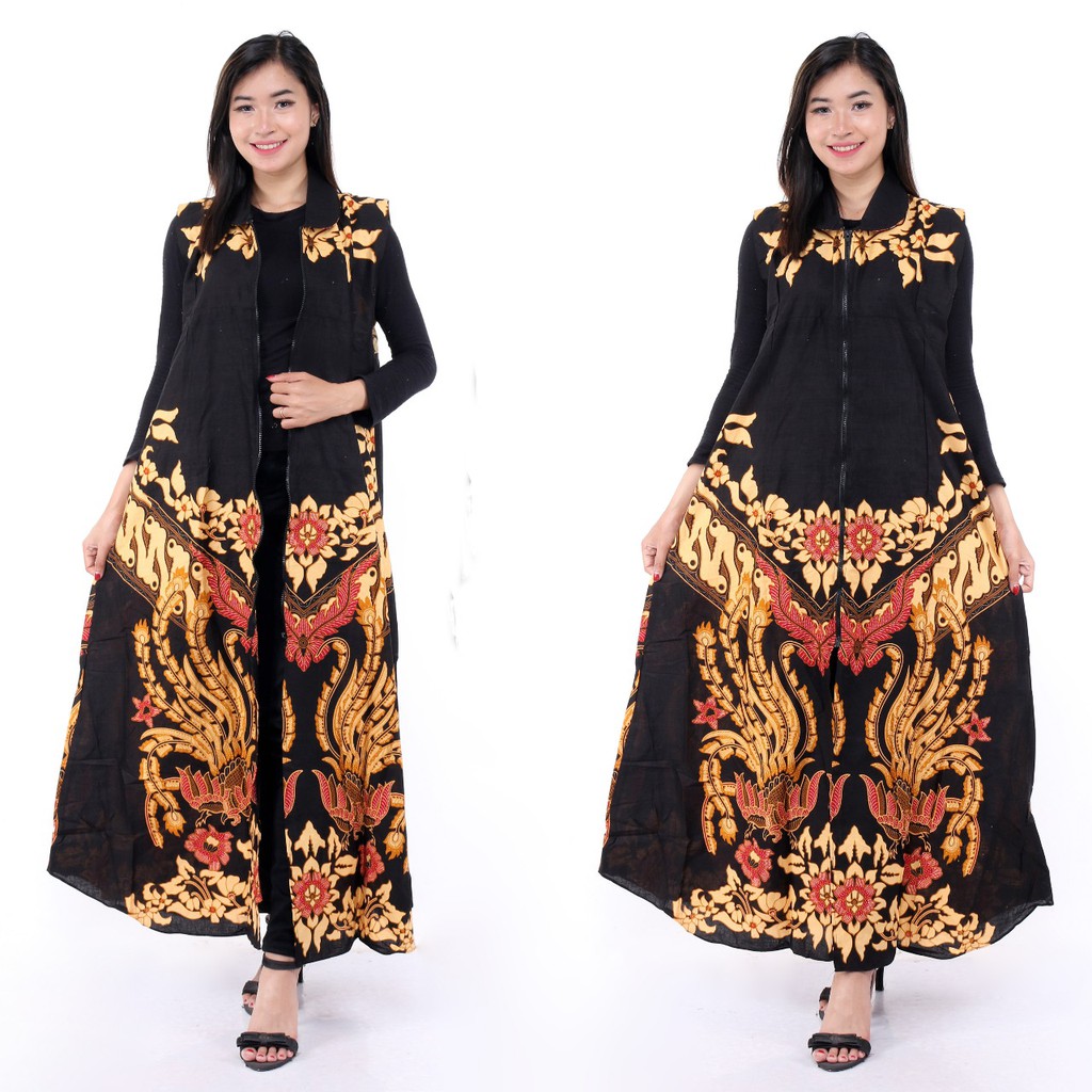 Cardigan batik sogan