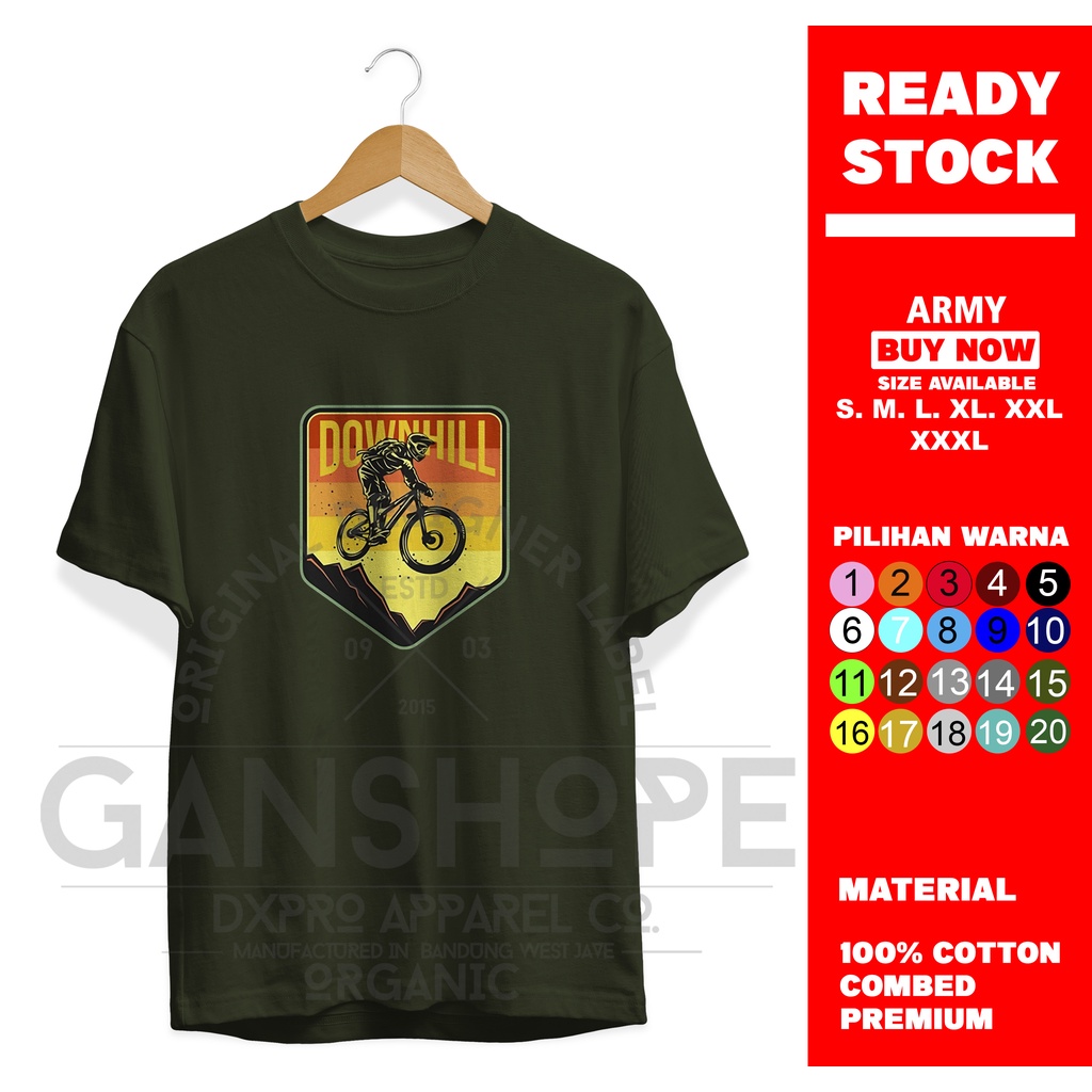 T'SHIRT BAJU SEPEDA DOWNHILL | GOWES MTB ORIGINAL DISTRO PRO X