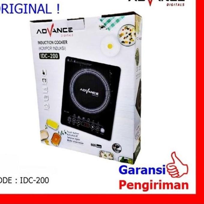 Flash Sale... Kompor Induksi Advance Idc 200 Kompor Listrik Advance Id Oax6Pmeifb