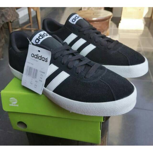Adidas VL Court VULC Black White