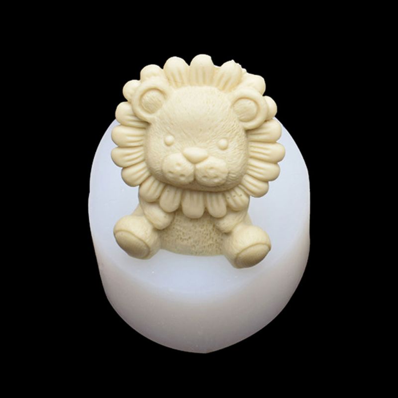 SIY  3D Animals Silicone Molds Resin Casting Molds Lion Hedgehog Epoxy Resin Molds Silicone Jewelry Making Tools