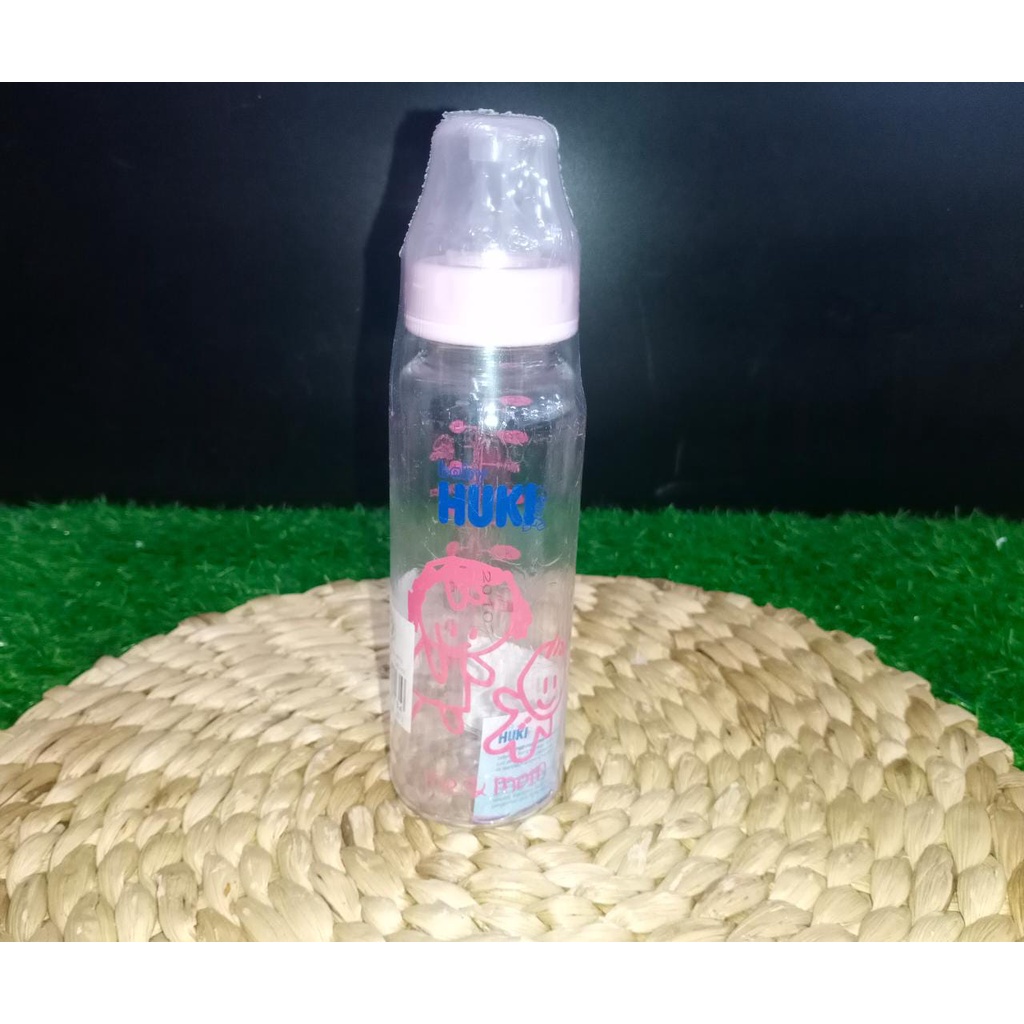 Huki Botol Susu Orthodontic Nipple Shaped 60ml,120ml,,240ml