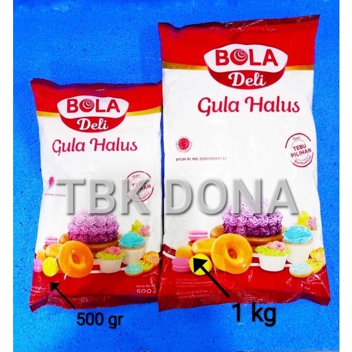 

uuttudd Bola Deli Gula Halus 500 Gr Fsfs201