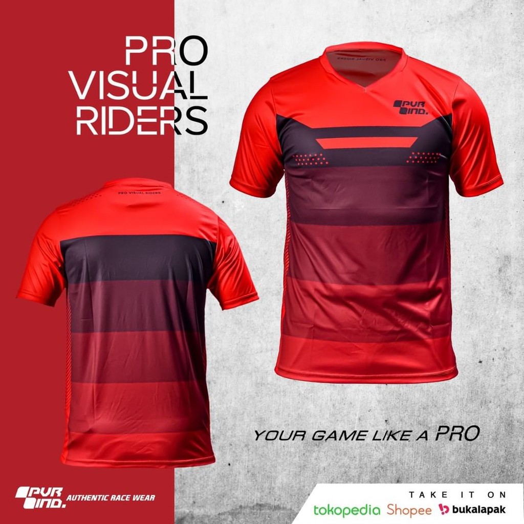 JERSEY PVR PENDEK MERAH