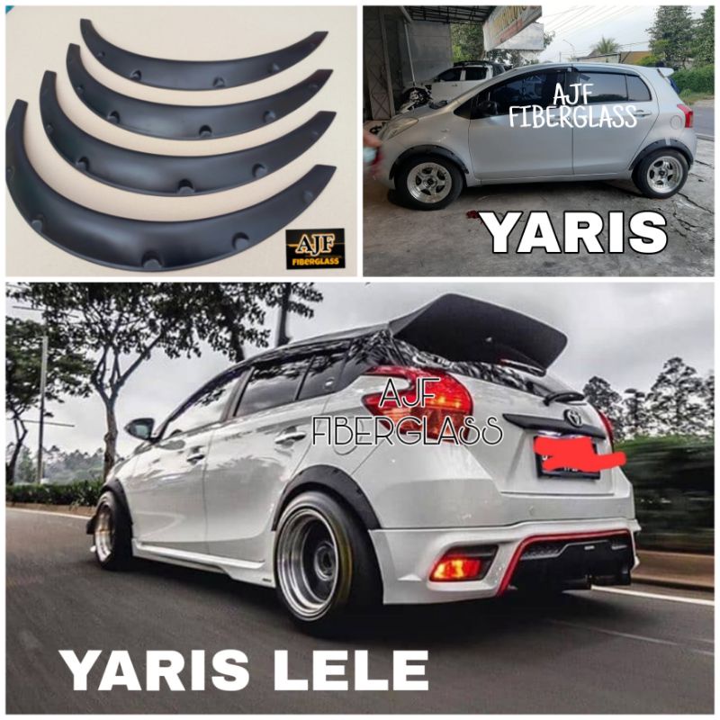 Jual OVER FENDER YARIS 1SET (4PCS) Indonesia