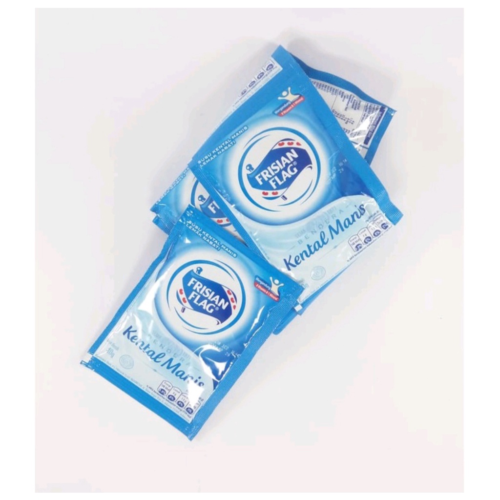 

Frisian Flag Susu BENDERA Kental Manis 1 SACHET vanila@40gr