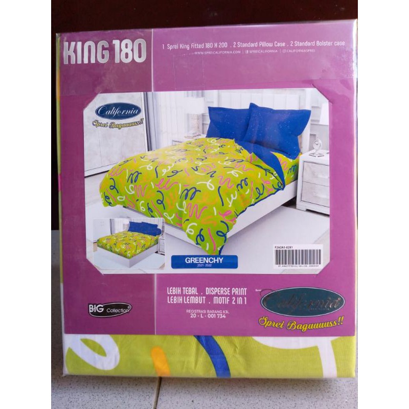 Sprei California King B2
